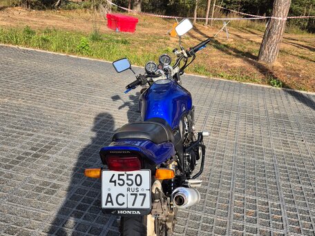 1995 Honda CB 400 Super Four, синий, 230000 рублей, вид 5