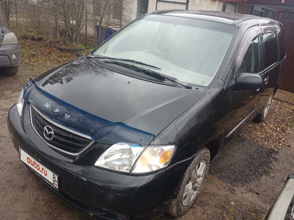 2000 Mazda MPV II (LW), чёрный, 330000 рублей - вид 6