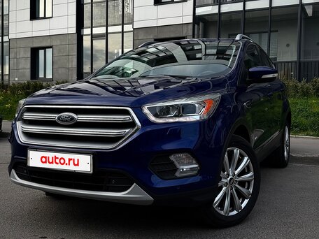 2016 Ford Kuga II Рестайлинг, синий, 1890000 рублей, вид 2