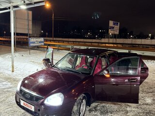 2008 Lada (ВАЗ) Priora I, пурпурный, 460000 рублей, вид 5