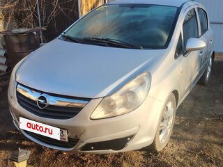 2007 Opel Corsa D, серебристый, 470000 рублей, вид 1