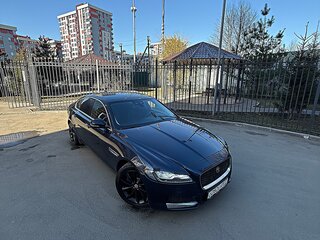 2017 Jaguar XF II, синий, 1870000 рублей, вид 2