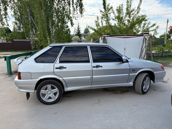 2004 Lada (ВАЗ) 2114, серебристый, 400000 рублей - вид 6