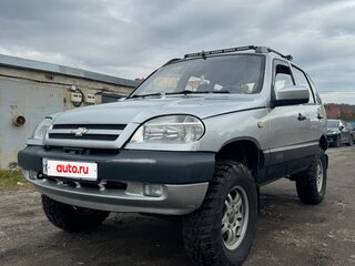 2004 Chevrolet Niva I, серебристый, 500000 рублей, вид 1
