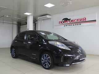 2016 Nissan Leaf 30kWh I (ZE0/AZE0), чёрный, 1100000 рублей, вид 1
