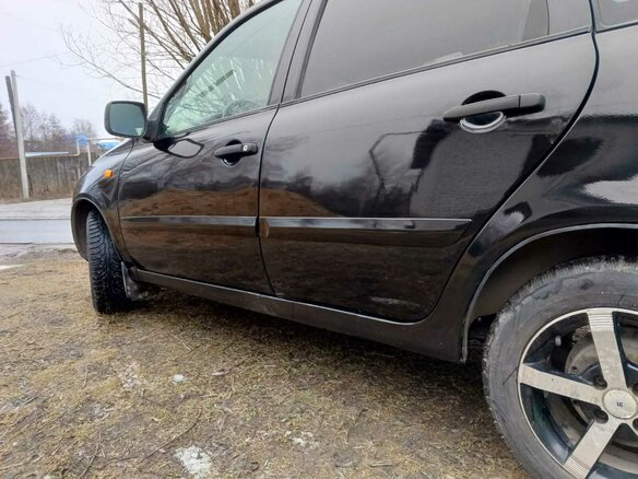 2010 Lada (ВАЗ) Kalina I, чёрный, 245000 рублей - вид 5