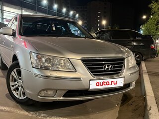 2009 Hyundai Sonata V (NF) Рестайлинг, серебристый, 800000 рублей, вид 4