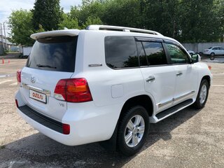 2014 Toyota Land Cruiser 200 Series Рестайлинг 1, белый, 7700000 рублей, вид 5