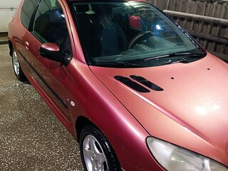 2004 Peugeot 206, красный, 190000 рублей, вид 5