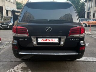 2012 Lexus LX 570 III Рестайлинг, чёрный, 7090000 рублей, вид 4