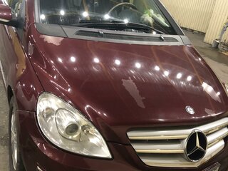 2010 Mercedes-Benz B-Класс 180 I (W245) Рестайлинг, красный, 900000 рублей, вид 5