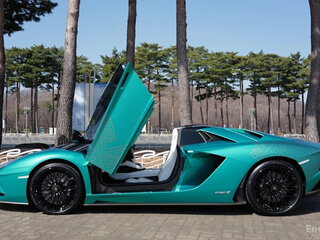2021 Lamborghini Aventador I Рестайлинг, синий, 47171595 рублей, вид 5