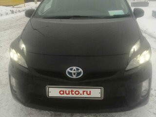 2011 Toyota Prius III (XW30), чёрный, 1330000 рублей, вид 3
