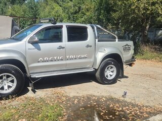 2013 Toyota Hilux VII Рестайлинг, серебристый, 3100000 рублей, вид 4
