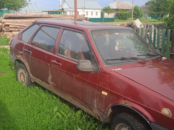1991 Lada (ВАЗ) 2109, красный, 65000 рублей - вид 1