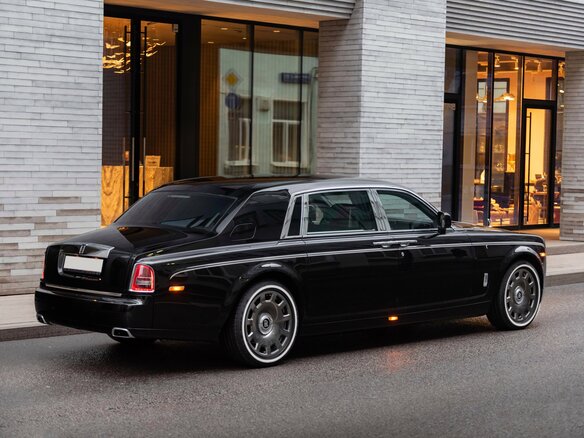 2012 Rolls-Royce Phantom Extended VII Рестайлинг (Series II), чёрный - вид 14