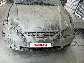 2007 Hyundai Accent ТагАЗ II, красный, 350000 рублей, вид 4