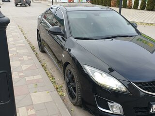 2008 Mazda 6 II (GH), чёрный, 1450000 рублей, вид 3