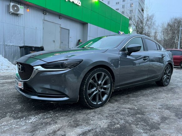 2019 Mazda 6 III (GJ) Рестайлинг 2, серый - вид 2