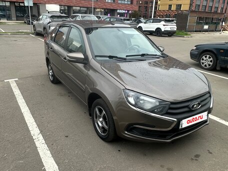 2021 Lada (ВАЗ) Granta I Рестайлинг, коричневый, 540000 рублей, вид 2