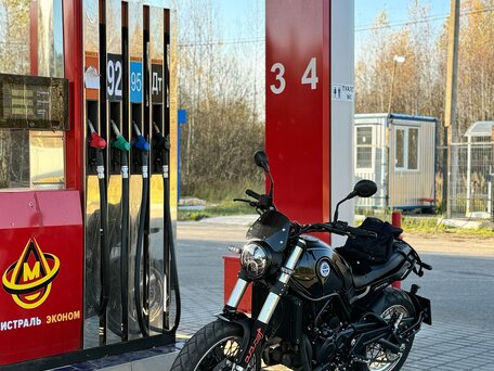 2024 Benelli Leoncino 500 Trail, чёрный, 600000 рублей, вид 3