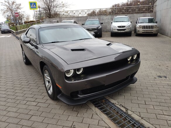 2019 Dodge Challenger III Рестайлинг 2, серый - вид 3
