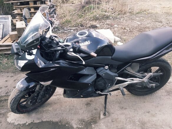2010 Kawasaki Ninja 400, чёрный, 390000 рублей