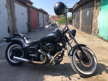 1996 Yamaha XVS400 Drag Star, чёрный, 310000 рублей, вид 2