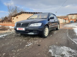 2002 Mitsubishi Lancer Cedia IX, чёрный, 400000 рублей, вид 1