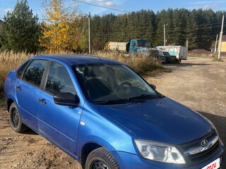 2017 Lada (ВАЗ) Granta I, синий, 530000 рублей, вид 1