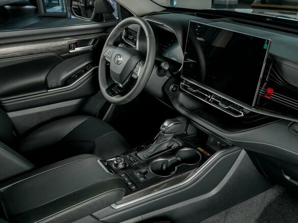 2026 Toyota Highlander IV (XU70), синий - вид 9