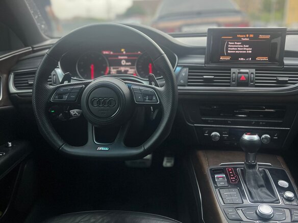 2011 Audi A7 I (4G), чёрный, 1500000 рублей - вид 3