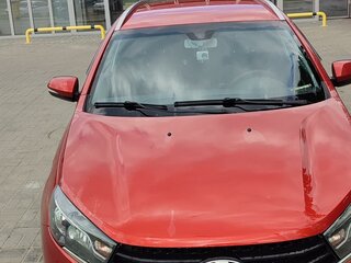2018 Lada (ВАЗ) Vesta SW I, красный, 1100000 рублей, вид 2