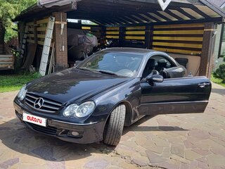 2008 Mercedes-Benz CLK-Класс 200 II (W209) Рестайлинг, синий, 1250000 рублей, вид 2