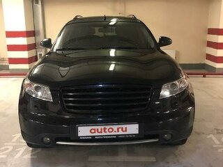 2007 Infiniti FX35 I (S50) Рестайлинг, чёрный, 1200000 рублей, вид 1