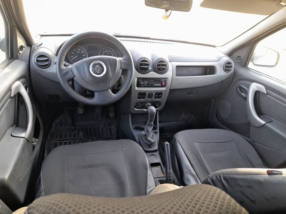 2012 Renault Logan I Рестайлинг, бежевый, 447000 рублей - вид 7