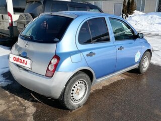 2004 Nissan Micra III (K12), синий, 260000 рублей, вид 3