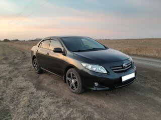 2007 Toyota Corolla AMT X (E140, E150), чёрный, 850000 рублей, вид 3