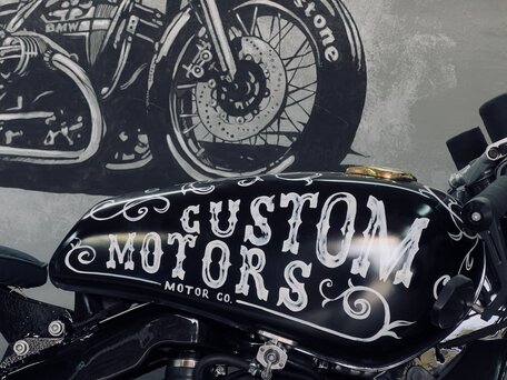 1982 Yamaha XV750 Virago, чёрный, 250000 рублей, вид 1