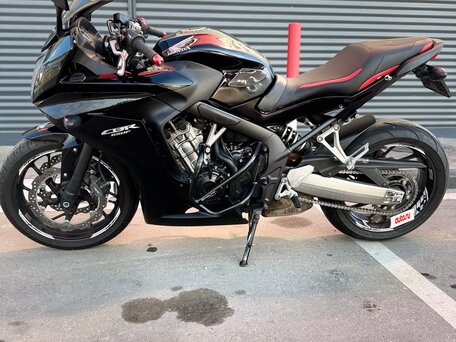 2015 Honda CBR 650F, чёрный, 580000 рублей, вид 1