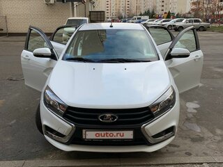 2020 Lada (ВАЗ) Vesta I, белый, 1200000 рублей, вид 2