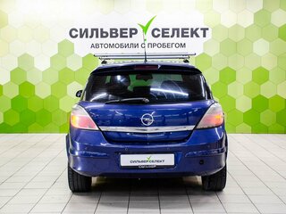 2008 Opel Astra H Рестайлинг, синий, 380000 рублей, вид 4