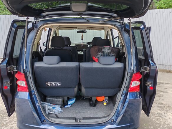 2009 Honda Freed I, синий, 1000000 рублей - вид 1