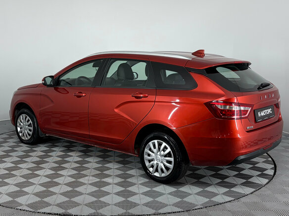 2020 Lada (ВАЗ) Vesta SW I, красный, 1090000 рублей - вид 6