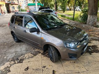 2014 Lada (ВАЗ) Kalina II, коричневый, 305000 рублей, вид 2
