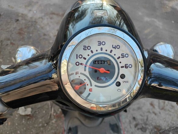 2011 Honda Giorno, чёрный, 110000 рублей - вид 4