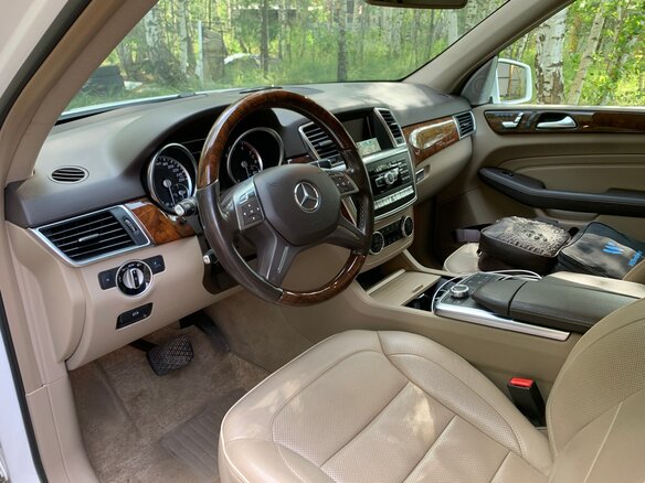 2012 Mercedes-Benz M-Класс 350 III (W166), белый, 2670000 рублей - вид 10