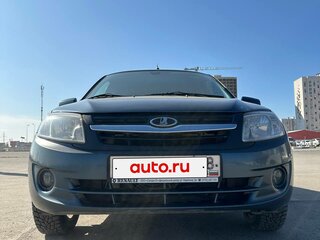 2014 Lada (ВАЗ) Granta I, серый, 450000 рублей, вид 5