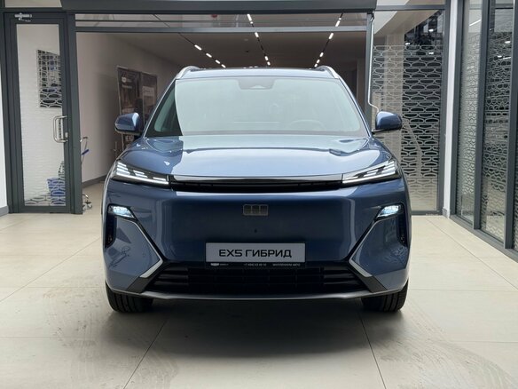 2026 Geely EX5 Гибрид EM-R, синий, 3829990 рублей - вид 1