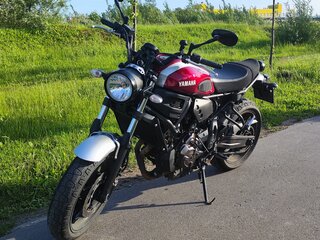 2017 Yamaha XSR700, красный, 630000 рублей, вид 2
